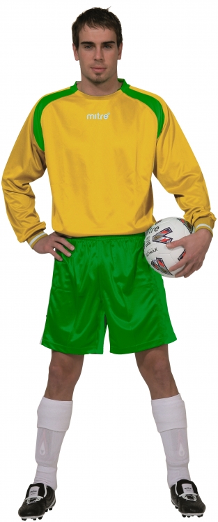 Liverpool tenue geel/groen